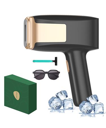 Layhou IPL Laser Hair Removal Device Mothers Day Gifts 999 000 Flashes 4 Modes 5 Energy Levels Painless Facial Hair Remover for Women and Men Underarms Legs and Whole Body (Black)