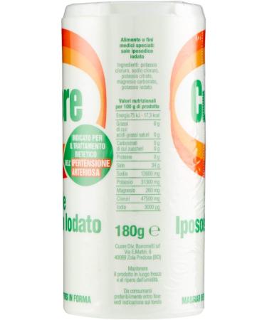  Cuore Bonomelli Cannamela Hyposodium Heart Salt 180 g - Buy Online on GoSupps.com