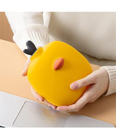 MAIES Hand Warmer | Cute Girl Silicone Hot Water Bottle | International Shipping | Cozy Household Heating Accessory - Buy Online on GoSupps.com