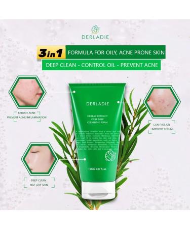 Herbal Extract Care Deep Cleansing Foam 150ml - Best International Shipping & Pure Skin Care - Buy Online on GoSupps.com