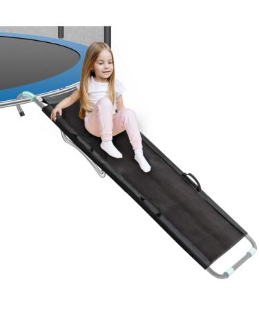GemonExe Universal Trampoline Slide with Handles,Sturdy Trampoline Attachments with Strong Tear Resistant Fabric,Slide Ladder Let Kids Climb Up&Slide Down Have Better and Safer Gaming Experience