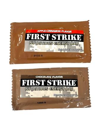 Buy US Military Energy Bar (First Strike Bar) - Apple Cinnamon & Chocolate | Premium International Shipping - Buy Online on GoSupps.com