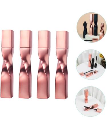 FOMIYES 4pcs Eyelash Brush Empty Tube Eyelash Mascara Tube Lash Applicator Bulk To Rotate Tubing Plastic Rose Gold 11.5x1.8cm - Buy Online on GoSupps.com