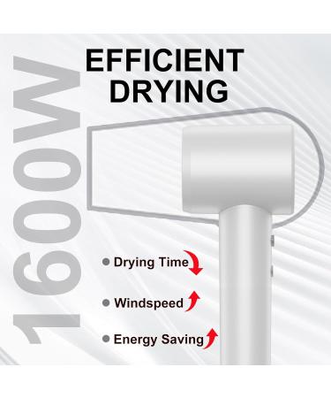 Professional Ionic Hair Dryer for Women - 1600W 110 000 RPM 4 Temps & 3 Speeds - Perfect for Fast Drying & Styling - Buy Online on GoSupps.com
