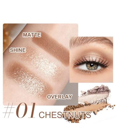 Buy SACE LADY 2Pcs Eyeshadow Palette - Matte & Glitter Long Lasting Pigmented Cruelty-Free Makeup Kit (2 * 0.14Oz) - International Shipping Available - Buy Online on GoSupps.com