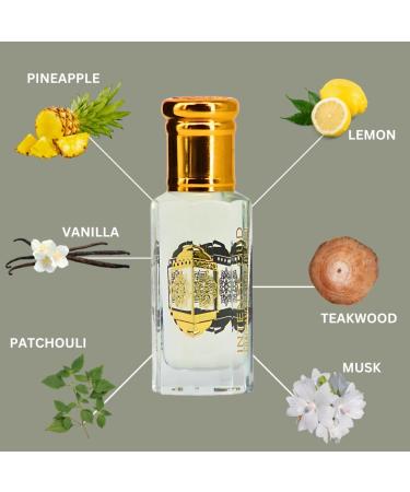 INTENSE OUD Al Bahar Perfume Oil 12ML (0.40 OZ) With Black Gift Box Tropical Citrus Warm Vanilla & Woody Musk. - Buy Online on GoSupps.com