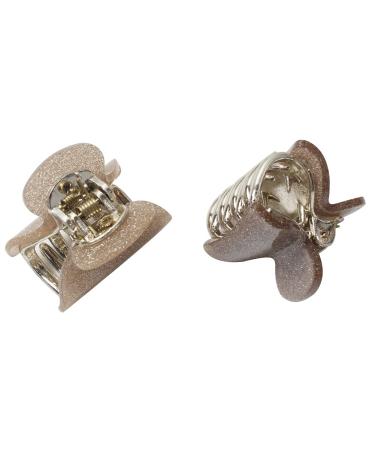 Brown Pink Nonslip Hair Claw Clips for Women and Girls - 12 Pack Durable Hair Claws for Thick and Thin Hair (CL131 I) - Buy Online on GoSupps.com