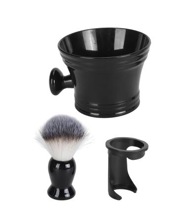 3-in-1 Soft Nylon Hair Beard Soap Dish & Brush Stand - Quick Drying Travel Set for Grooming - Buy Online on GoSupps.com