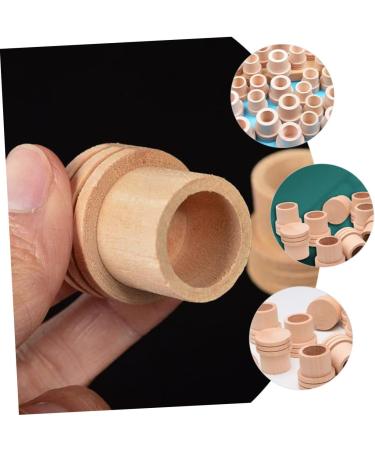 Buy Minkissy 60 Pieces Moxa Wooden Extinguisher - Moxa Roller & Strips for Moxibustion - International Shipping Available - Buy Online on GoSupps.com