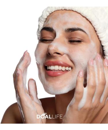  DOALLIFE Facial cleansing gel - Moisturizing and brightening - Removes dead skin cells - Protects pH balance - Strengthens natural defenses - For healthy skin - Buy Online on GoSupps.com