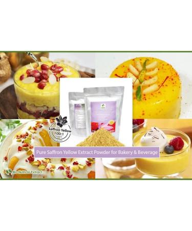 7x Saffron Yellow (Crocus sativus) Standardized Extract Powder - Buy Online on GoSupps.com