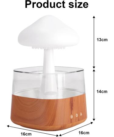 Cloud Humidifier & Essential Oil Diffuser | 7 Colors Night Light Aromatherapy for Sleep | Perfect for Bedroom Home & Office - Buy Online on GoSupps.com