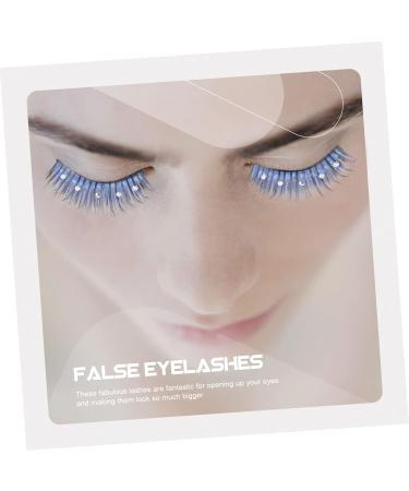 Beatifufu 25 Pairs Cosplay Lashes Rhinestone Eyelashes Natural False Eyelashes Colored Lashes Fake Eyelashes Colored Eyelashes Soft Thick Lashes Soft Light Fake Lash 5d False Eyelashes Fiber - Buy Online on GoSupps.com