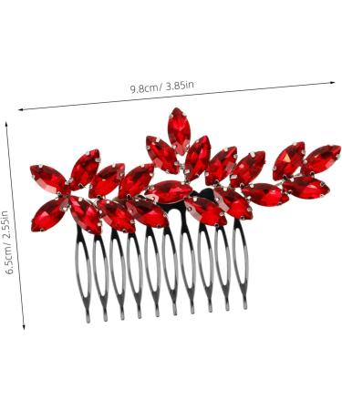 Beaupretty Bridal Headwear Hair Combs for Women Accessories Hair Combs for Wedding Rhinestone Hair Accessories Hair Side Combs Wedding Hair Accessories Wedding Hair Clips for Brides - Buy Online on GoSupps.com