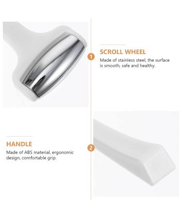 Hemoton Stainless Steel Facial Ice Roller for Puffiness and Swelling - White - Buy Online on GoSupps.com