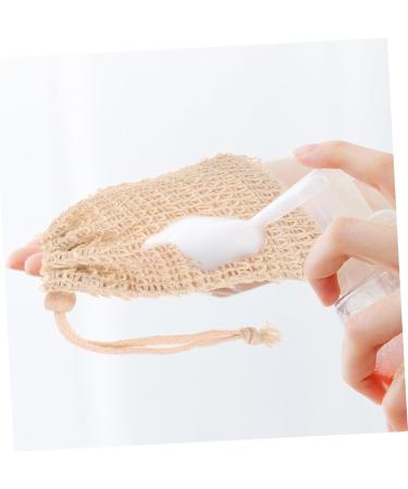 Mikinona 10pcs Net Bathing Soap Pouch Exfoliating Scrub Towel Bathing Supply Soap Foaming Ramie - Buy Online on GoSupps.com