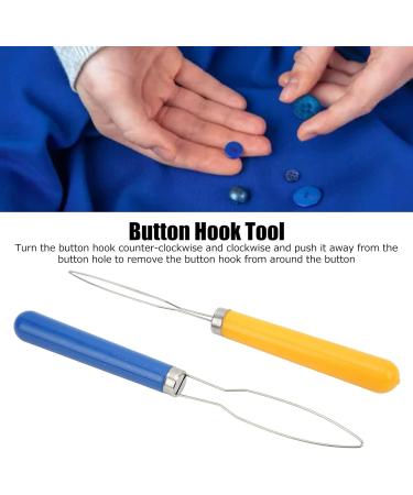 HEEPDD 2-Pack Button Hook & Zipper Aid - Easy Buttoning Helper for Seniors | Ideal for Shirts & Coats - Buy Online on GoSupps.com