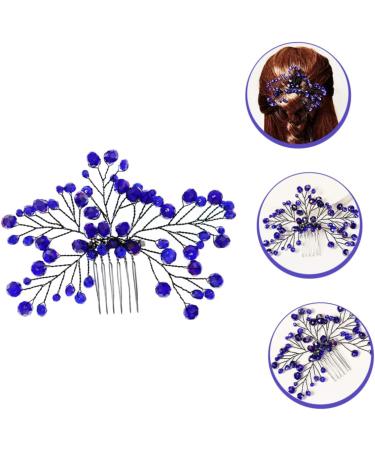 Ipetboom Bridal Wedding Comb Wedding Hair Accessories Diamond Headpiece Styling Comb Hanfu Hair Accessories Bridal Hair Accessories Kids Comb Zircon Banquet Copper Wire Branches and Leaves - Buy Online on GoSupps.com