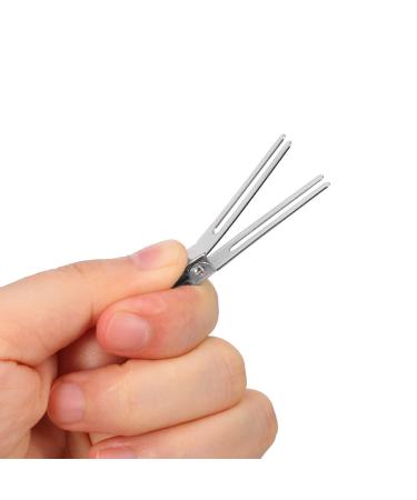 Buy 50 Pcs 1.8 Double Tine Pin Curl Hair Clips - Metal Alligator Clips for Extensions - Silver Hairpins for Perfect Hairstyles - Buy Online on GoSupps.com