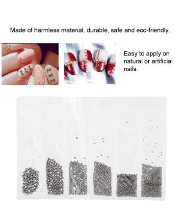 Nail Art Decorations - 0.5mm-3.0mm Steel Ball Manicure Accessories for Stunning Nail Designs | International Shipping Available - Buy Online on GoSupps.com