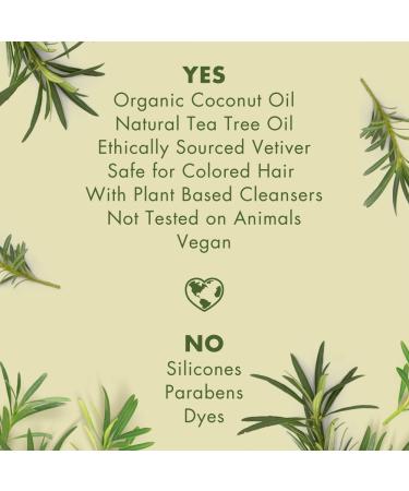 Buy Love Beauty and Planet Tea Tree Oil & Vetiver Shampoo 400ml - Nourishing & Eco-Friendly Hair Care - Buy Online on GoSupps.com