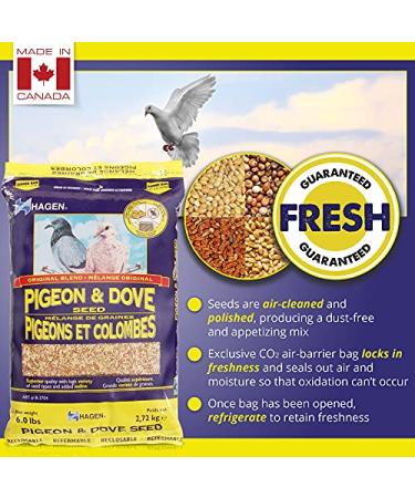 Hagen Pigeon & Dove Seed - Complete Nutritional Bird Food for Healthy Birds - Buy Online on GoSupps.com
