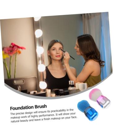 Mushroom Head Stucco Loose Powder Brush - Best Makeup Tool for Blush & Cosmetics | Girls Beauty Brush - Buy Online on GoSupps.com