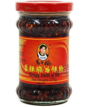 Laoganma Crispy Chilli in Oil 210g (Pack of 3) by CNMART - Buy Online on GoSupps.com