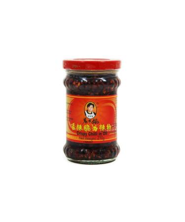 Laoganma Crispy Chilli in Oil 210g (Pack of 1) by CNMART