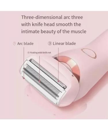 Livora Electric Razor Waterproof for Women Silk Glide Pro Livora Electric Silkglide Pro Razor 2 in 1 Electric Shaver Razors Digital Display Wet & Dry (Blue) - Buy Online on GoSupps.com