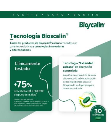 Bioscalin NOVA Genina 30 Comprim s - Compl ment alimentaire avec zinc et biotine pour cheveux - Cheveux plus forts et sains - Pour femme et homme - Buy Online on GoSupps.com