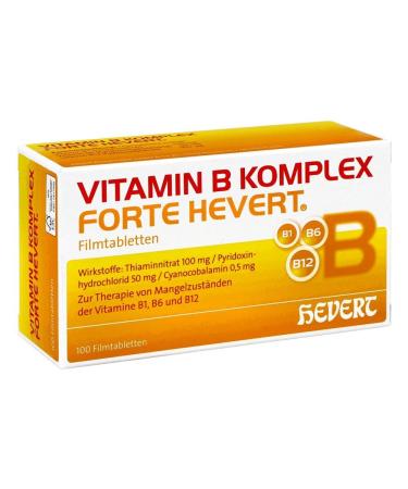 Vitamin B Complex forte Hevert tablets 100 tablets