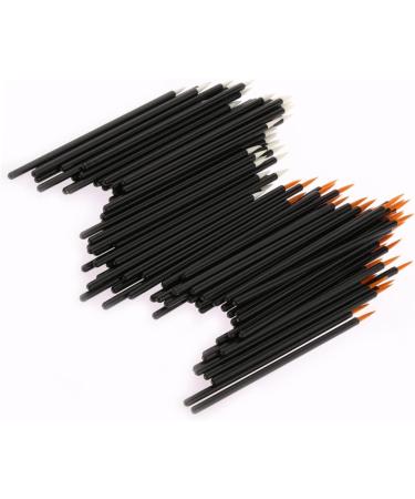 Beavorty 100pcs Eyebrow Brush Applicator Makeup Gadgets Eyeshadow Set Eye Brush Set Eyeliner Tool Eye Liner Wands Gel Makeup Brush Cosmetic Eye Makeup Tools Eyeliner Liquid White 10X0.5X0.5cm White - Buy Online on GoSupps.com