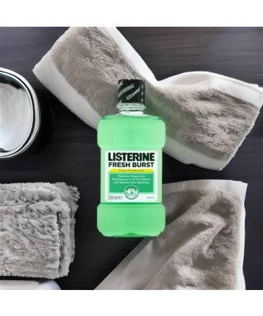 Buy Listerine Antiseptic Mouthwash Freshburst 250ml - Best International Shipping | Fresh Breath & Oral Care - Buy Online on GoSupps.com