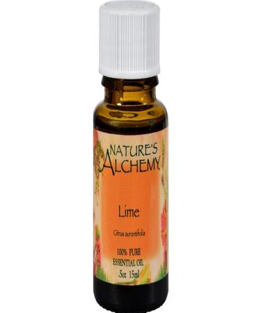Nature's Alchemy Essential Oil Lime 0.5 fl oz - Buy Online on GoSupps.com