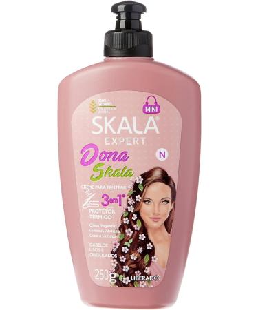 -Skala Expert- Cr me Coiffante "Dona" 250gr - 100% vegan - Aux huiles v g tales qui renforcent et donnent de la brillance aux cheveux