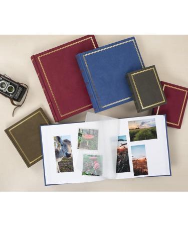 Hama Jumbo Photo Album London 30x30 cm - 80 White Pages Holds 320 Photos Brown - Ideal for Designing & Gluing - Buy Online on GoSupps.com