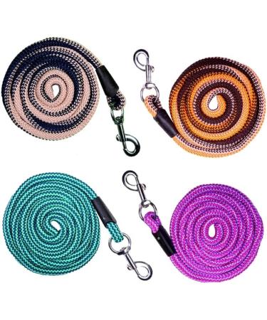 Lead Rope with Snap Hook AACHEN HKM - 180cm Pink/Lilac - Durable Equestrian Gear for International Shipping - Buy Online on GoSupps.com