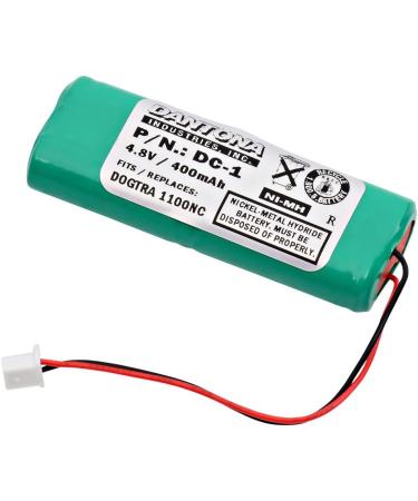 Synergy Digital Dog Collar Batteries Compatible with DT Systems EDT102 Super Trainer Receiver Dog Collar (Ni-MH 4.8V 400 mAh) Combo-Pack Includes: 5 x DC-1 Batteries - Buy Online on GoSupps.com