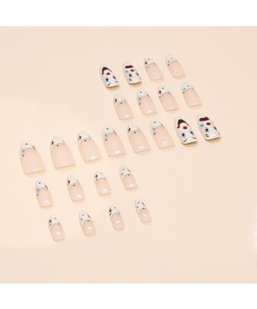 Shop Clown Press On Halloween Nails - Glossy Almond & Day of the Dead Designs | International Shipping - Buy Online on GoSupps.com