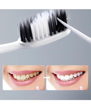 Virtcoy 2-in-1 Soft Toothbrush with Tongue Scraper | Reduce Bad Breath with Nanoborst Technology - Buy Online on GoSupps.com