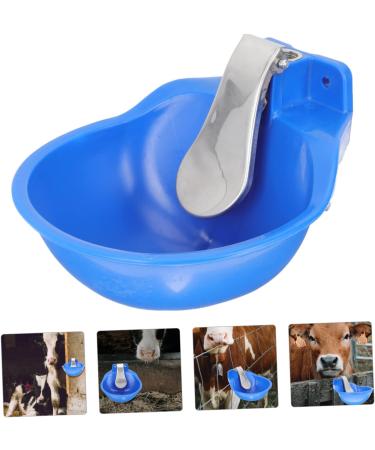 STOBAZA Cow Drinking Bowl Stainless Steel Water Fountain Cow Plushies Automatic Livestock Drinker Sink Water Cup Poultry - Buy Online on GoSupps.com