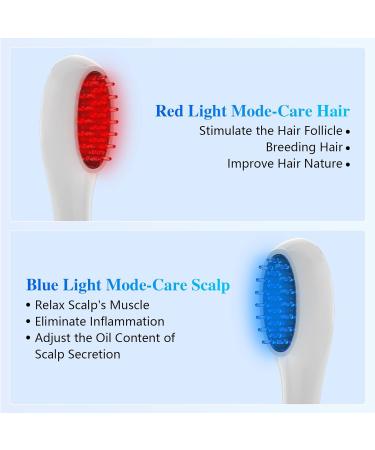 Ikeener Laser Hair Growth Comb | Red Infrared Light Therapy for Thinning Hair | Boosts Hair Regrowth - Buy Online on GoSupps.com