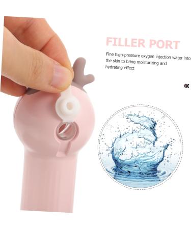 POPETPOP handheld Cartoon Hydrating instrument Deep Cleaning face steamer thermal sprayer for salon abs face streamers facial simple pink steamer vocal steamer for singers - Buy Online on GoSupps.com