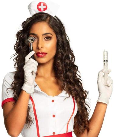 Boland 44808 Medical Set - Gloves Syringe & Otoscope for Nurses & Doctors | Perfect for Art & Carnival Accessories - International Shipping Available - Buy Online on GoSupps.com
