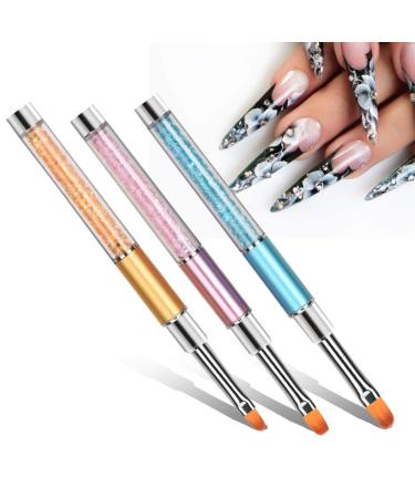 Pack of 3 Nail Painting Pens & Rhinestone Punch Tools for Stunning Nail Art - Easy to Use! - Buy Online on GoSupps.com