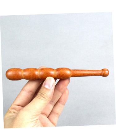 Buy BUIFULSIC 3-in-1 Foot Massager | Reflexology Acupressure Tool | Deep Tissue Thai Massage Roller Red Pear Wood - Buy Online on GoSupps.com