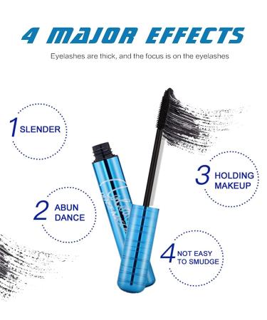 Volumizing Waterproof Black Mascara for Seniors with Thinning Lashes | Hypoallergenic & Sensitive Eyes-Friendly | 1-Pack - Buy Online on GoSupps.com