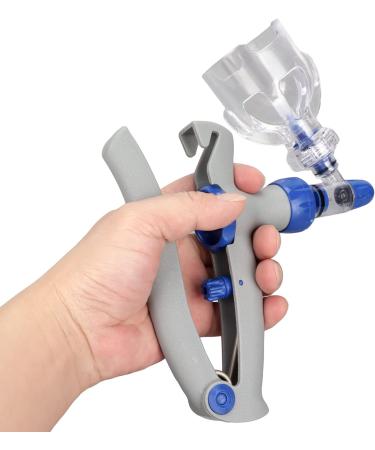 Ayayu 5ml Veterinary Continuous Syringe Injector with Vaccine Bottle - Livestock Cattle Chicken Sheep Pig | Self-Refill - Buy Online on GoSupps.com