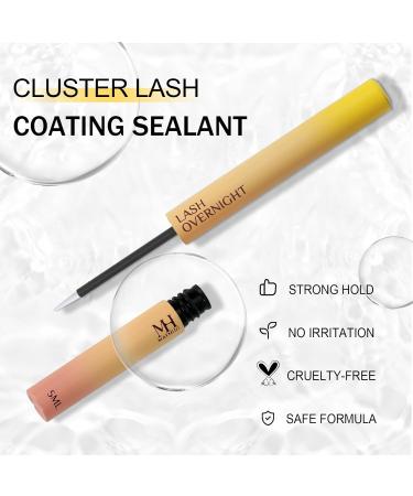 Lash Clusters Overnighter 5ML | Long-Lasting DIY Lash Extension Sealant | Healthy Lash Clusters Sealer for Overnight Use - Buy Online on GoSupps.com
